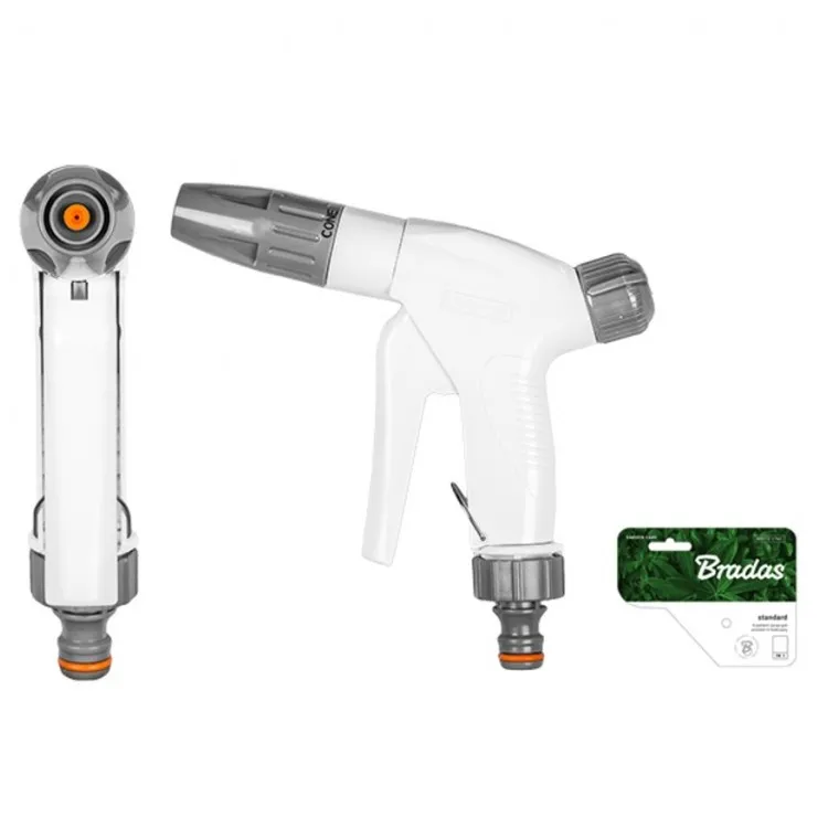 Bradas White Line Prosty Regulējama laistīšanas pistole, 3 režīmi, WL-EN3TK