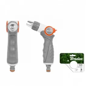 Bradas White Line Smooth Control Regulējama laistīšanas pistole, 3 režīmi, WL-EN40M