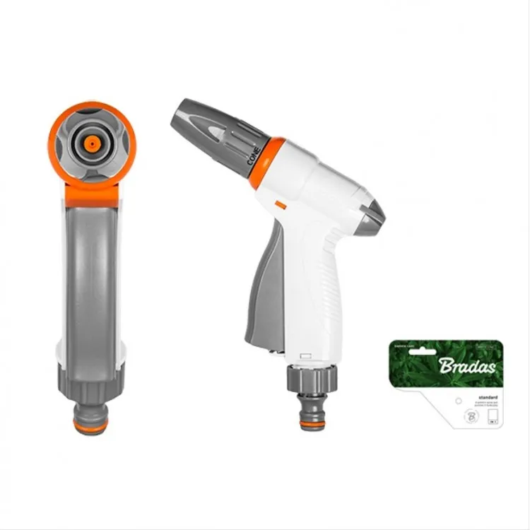 Bradas White Line Quick Prosty Regulējama laistīšanas pistole, 3 režīmi, WL-EN6TK