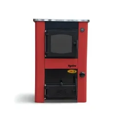ABC Proizvod CONCEPT 2 HYDRO MINI centrālapkures plīts 21 kW, sarkana