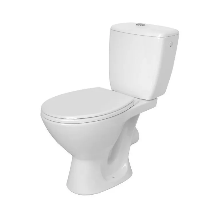 Tualetes pods Merida Kaskada Compact ar vāku, horizontāls izvads Tualetes pods Merida Kaskada Compact ar vāku, horizontāls izvads