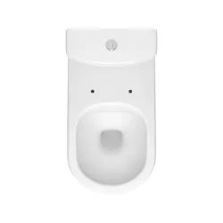 Tualetes pods Cersanit Zip Simpleon Compact ar Soft Close vāku, vertikāls izvads
