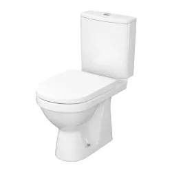 Tualetes pods Cersanit Zip Simpleon Compact ar Soft Close vāku, vertikāls izvads