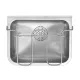 Saimniecības izlietne Contura Steel CU44 441x338 mm, ar režģi