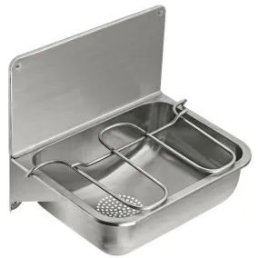 Saimniecības izlietne Contura Steel CU44 441x338 mm, ar režģi