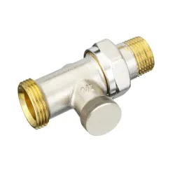 Radiatora atpakaļgaitas vārsts 1/2-G3/4, Danfoss, RLV-S Taisns