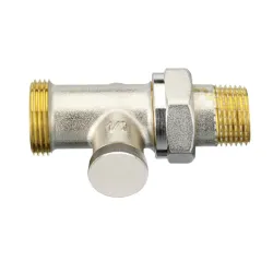 Radiatora atpakaļgaitas vārsts 1/2-G3/4, Danfoss, RLV-S Taisns