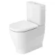 Tualetes pods Duravit D-Code Rimless ar Soft Close vāku