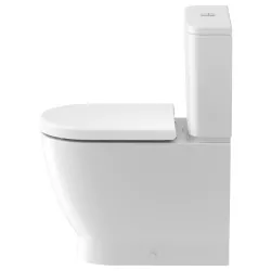 Tualetes pods Duravit D-Code Rimless ar Soft Close vāku
