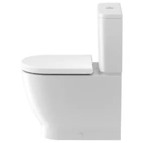 Tualetes pods Duravit D-Code Rimless ar Soft Close vāku
