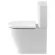 Tualetes pods Duravit D-Code Rimless ar Soft Close vāku