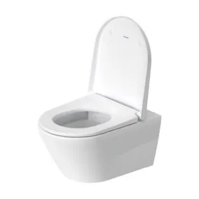 Tualetes pods piekaramais Duravit D-NEO Rimless ar Soft Close vāku, 45770900A1