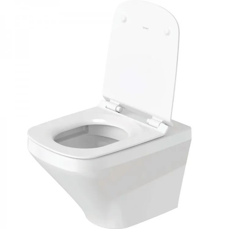 Tualetes pods piekaramais Duravit DuraStyle Rimless ar Soft Close vāku, 45510900A1