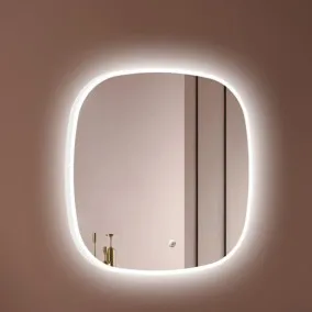 Duschy LED vannas istabas spogulis 60x60 cm ar regulējamu apgaismojumu, 508-08