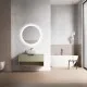 Duschy LED vannas istabas spogulis apaļš Ø80 cm ar pretsvīšanas funkciju