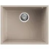 Virtuves izlietne Elleci Quadra-105 540x440 mm, pabūvējama, beige