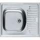 Virtuves izlietne FRANKE Eurostar 58x51 cm, ETN 611-58 ar ventili