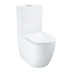 Tualetes pods Grohe Bau Ceramic Rimless ar Soft Close/QR poda vāka, AP