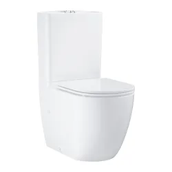 Tualetes pods Grohe Bau Ceramic Rimless ar Soft Close/QR poda vāka, AP