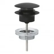 Sifona izplūde Grohe Push-open, Phantom black