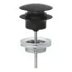 Sifona izplūde Grohe Push-open, Phantom black