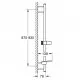 Dušas stienis Grohe Rainshower SmartActive 900mm, cool sunrise