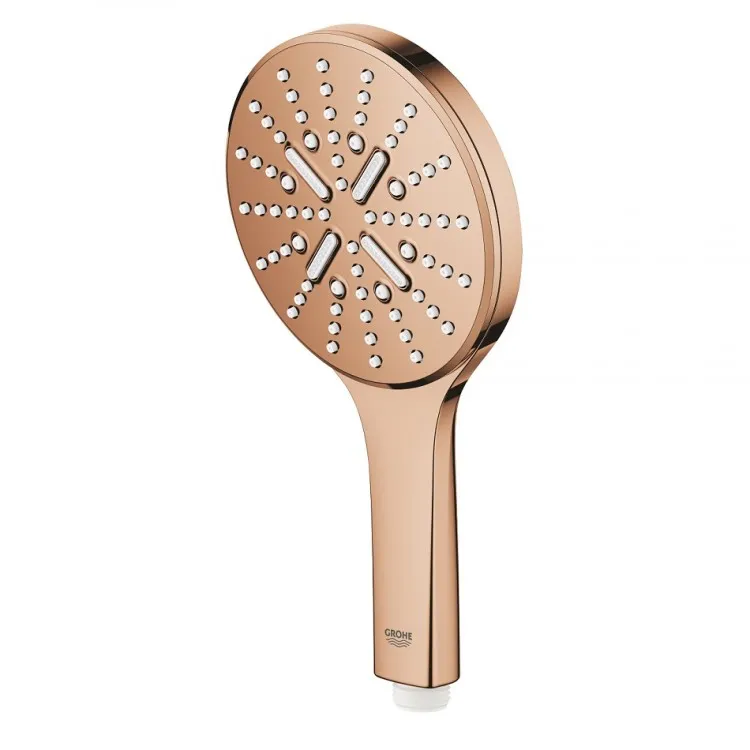 Rokas duša Grohe Rainshower SmartActive 130, 3 režīmi, warm sunset