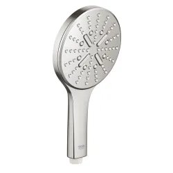 Rokas duša Grohe Rainshower SmartActive 130, 3 režīmi, supersteel