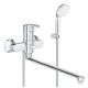 Vannas un dušas maisītājs ar dušu Grohe Eurosmart Cosmo Solid, hroms 3270800A
