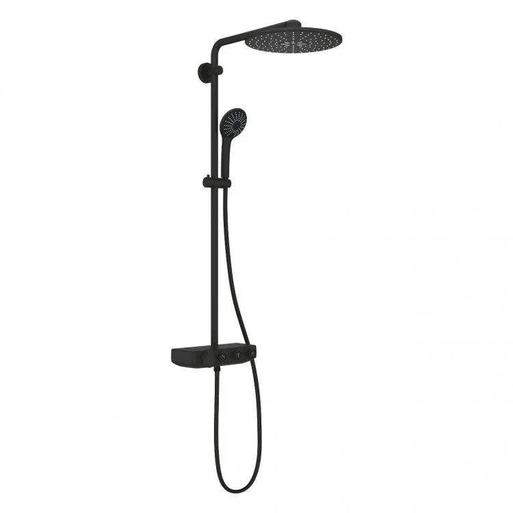 Dušas sistēma GROHE Euphoria SmartControl 310 Duo, phantom black