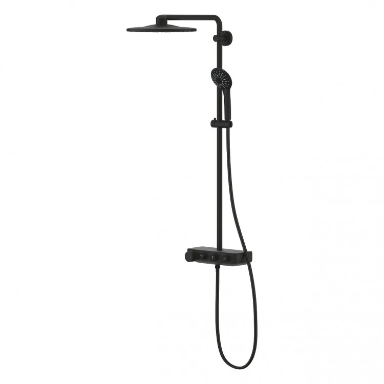 Dušas sistēma GROHE Euphoria SmartControl 310 Duo, phantom black
