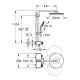 Dušas sistēma GROHE Euphoria SmartControl 310 Duo, phantom black