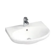 Vannas istabas izlietne Gustavsberg Nautic 5560 60x46 cm, Ceramicplus pārklājums, 556099R1.