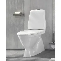 Tualetes pods Gustavsberg Nautic 1500 Ceramic Plus ar soft Close vāku GB1115002R1331G