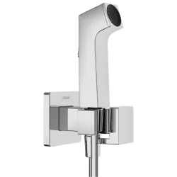 Iebūvējamā bidetta maisītāja virsapmetuma daļa Hansgrohe Square EcoSmart+, hroms 29233000