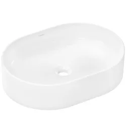 Vannas istabas uzliekamā izlietne Hansgrohe Xuniva U 55x40cm SmartClean, 61073450