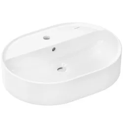Vannas istabas uzliekamā izlietne Hansgrohe Xuniva U 60x45cm SmartClean, 61080450