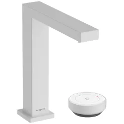 Izlietnes maisītājs 2 daļīgs Hansgrohe Tecturis E 150 CoolStart, balts matēts