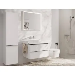 Izlietnes maisītājs Hansgrohe Tecturis E 240 ar push-open noteces aizvaru, hroms