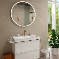 Izlietnes maisītājs 2 daļīgs Hansgrohe Tecturis S 150 CoolStart, matēta bronza