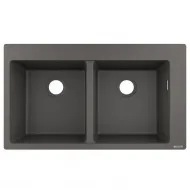 Virtuves izlietne Hansgrohe S510-F770 88x51cm, stone grey
