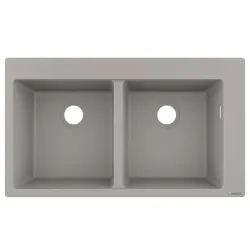 Virtuves izlietne Hansgrohe S510-F770 88x51cm, concrete grey