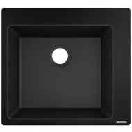 Virtuves izlietne Hansgrohe S510-F450 56x51cm, graphite black