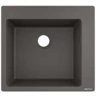 Virtuves izlietne Hansgrohe S510-F450 56x51cm, stone grey