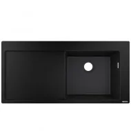 Virtuves izlietne Hansgrohe S514-F450 105x51cm, graphite black L