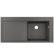 Virtuves izlietne Hansgrohe S514-F450 105x51cm, stone grey L