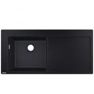 Virtuves izlietne Hansgrohe S514-F450 105x51cm, graphite black R