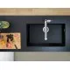 Virtuves izlietne Hansgrohe S510-U660 71x45cm, graphite black