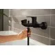 Vannas un dušas maisītājs Hansgrohe Rebris E, melns 72450670