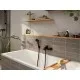 Vannas un dušas maisītājs Hansgrohe Rebris E, melns 72450670